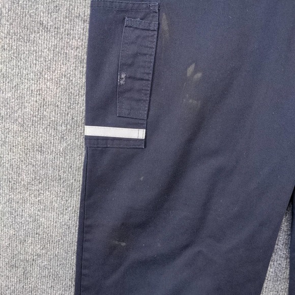 FedEx Mens VF Imagewear Reflective Uniform Pants Blue size 20R-35U Pockets - Picture 12 of 14